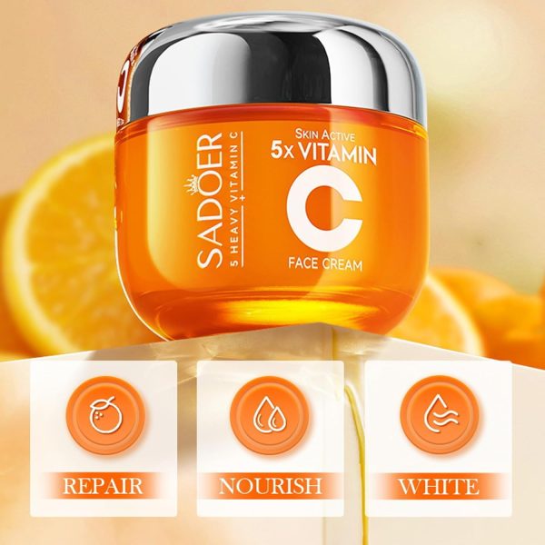 Sadoer 5 Heavy Vitamin C Skin Active Whitening Cream