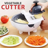 Wet Basket Vegetable Cutter With Drain Magic Rotate Safety