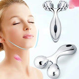 Face Rolling Massager Facial Lift 3D Manual Roller Massager Y Shape 360 Rotating Wrinkle Remover