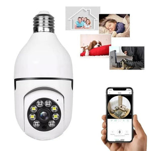 1080P Full HD CCTV Wifi Camera Blub Socket Security Camera For Home