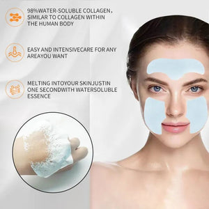 Collagen Dissolving Mask Film For Korean Glass Skin Paper Soluble Facial Mask