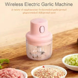 Portable Electric USB Rechargeable Fruit Vegetable Onion Garlic Chicken Cutter Mixer Blender