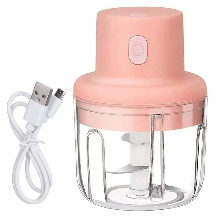 Portable Electric USB Rechargeable Fruit Vegetable Onion Garlic Chicken Cutter Mixer Blender