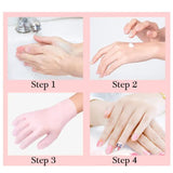 (1 Pair) Gel Gloves Moisturizing Whitening Exfoliating Smooth Beauty Hand Care Silicone Hand Glove