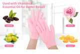 (1 Pair) Gel Gloves Moisturizing Whitening Exfoliating Smooth Beauty Hand Care Silicone Hand Glove